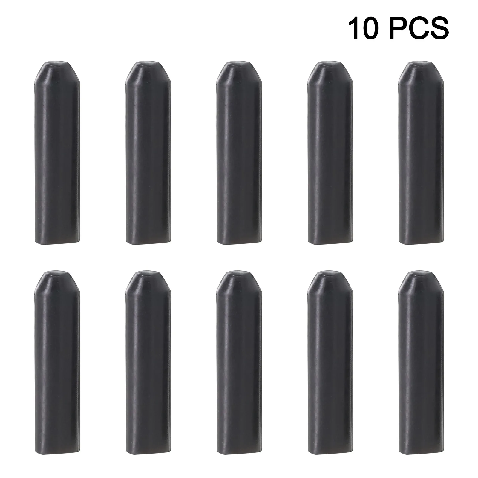 10 PCS Heat Shrink End Seal Cap 110 °C Full Shrink Temperature Insulated Wrap Wire Protect Cover Bottom Cable Sleeves