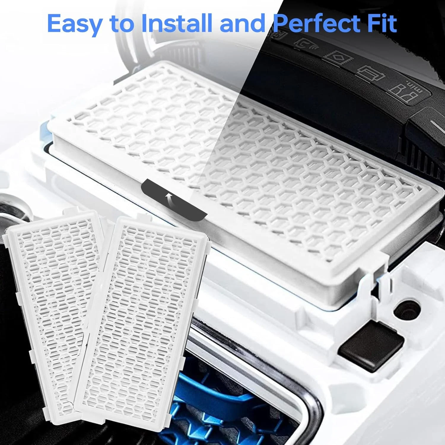 SF-HA50 HEPA Airclean 50 فلتر متوافق مع سلسلة المكنسة الكهربائية Miele كاملة C3 C2 C1 S8000 S6000 S5000 S4 S5