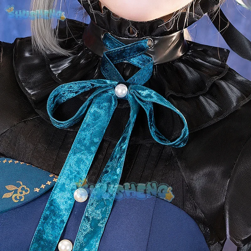 Reverse:1999 Vertin Cosplay Costume Long Eared Watchmaker Uniform Halloween Carnival Party Christmas Play Role Clothes Clothing