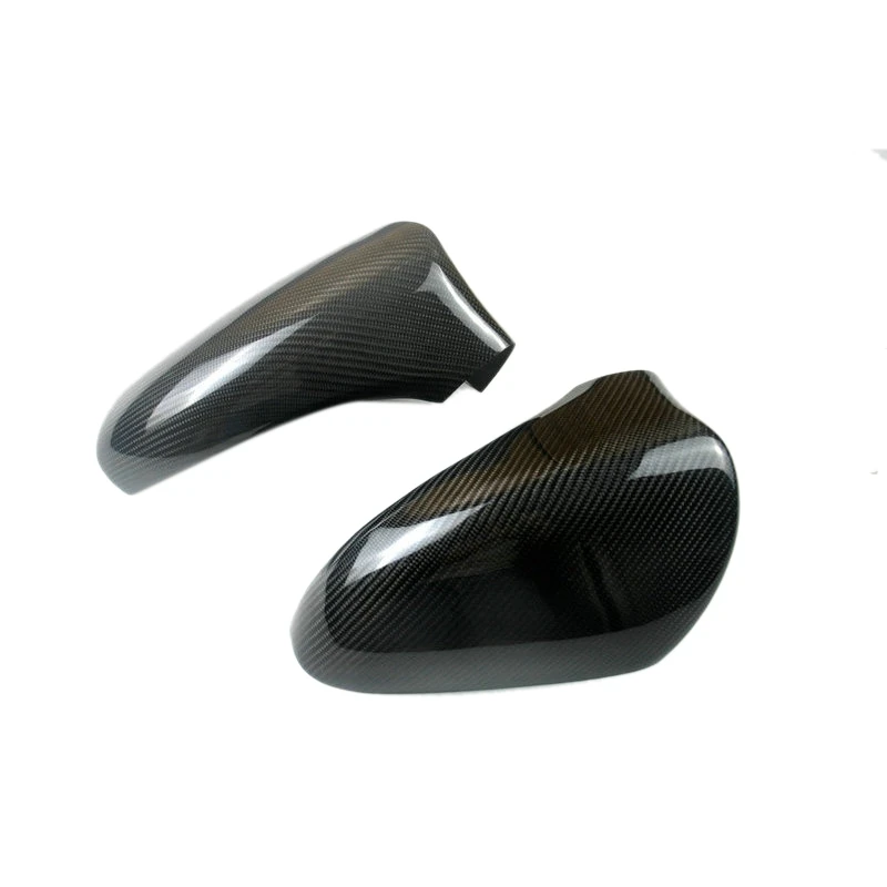 1 Pair Rearview Mirror Cover Carbon Fiber Side Rear View Mirror Cover Caps For Lexus GS ES RC RCF GSF CT LS RHD