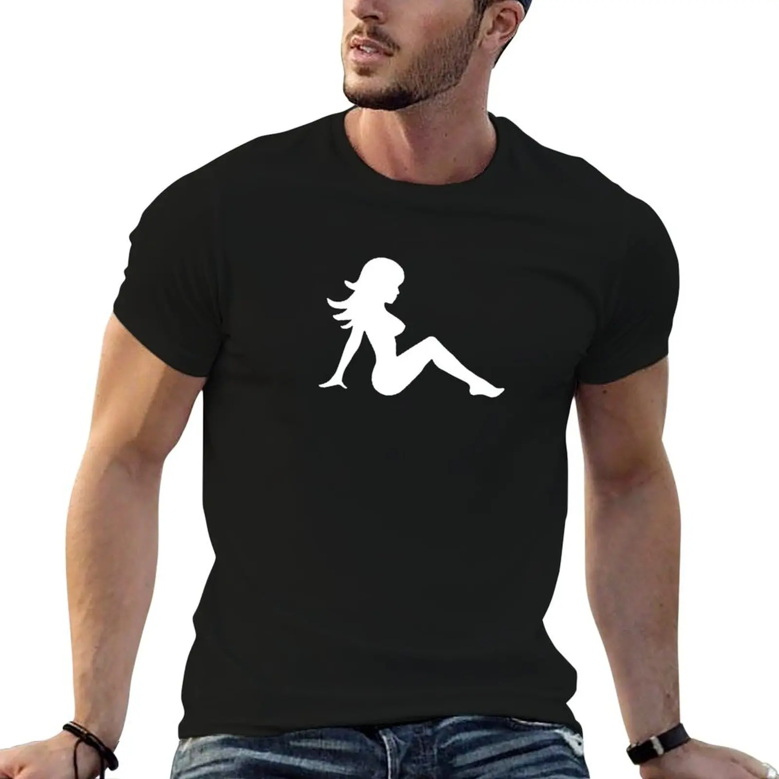 Mudflap Girl T-Shirt quick-drying anime tshirt shirts graphic Men's cotton t-shirt