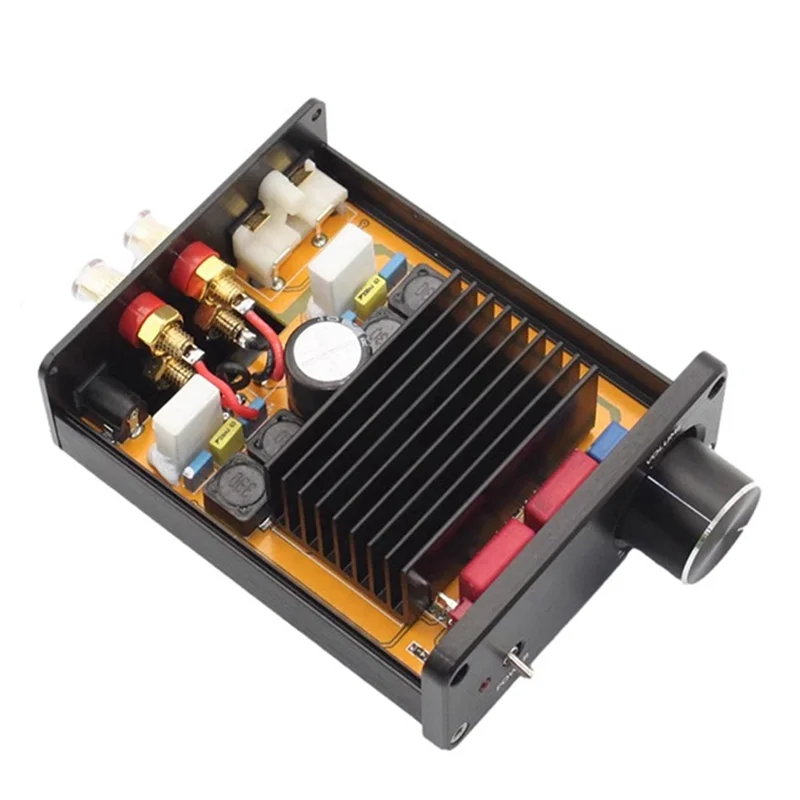 

Готовая плата усилителя TDA7498E 2.0 Высокомощный цифровой усилитель Hi-Fi с корпусом из алюминиевого сплава Простая установка Простота в использовании