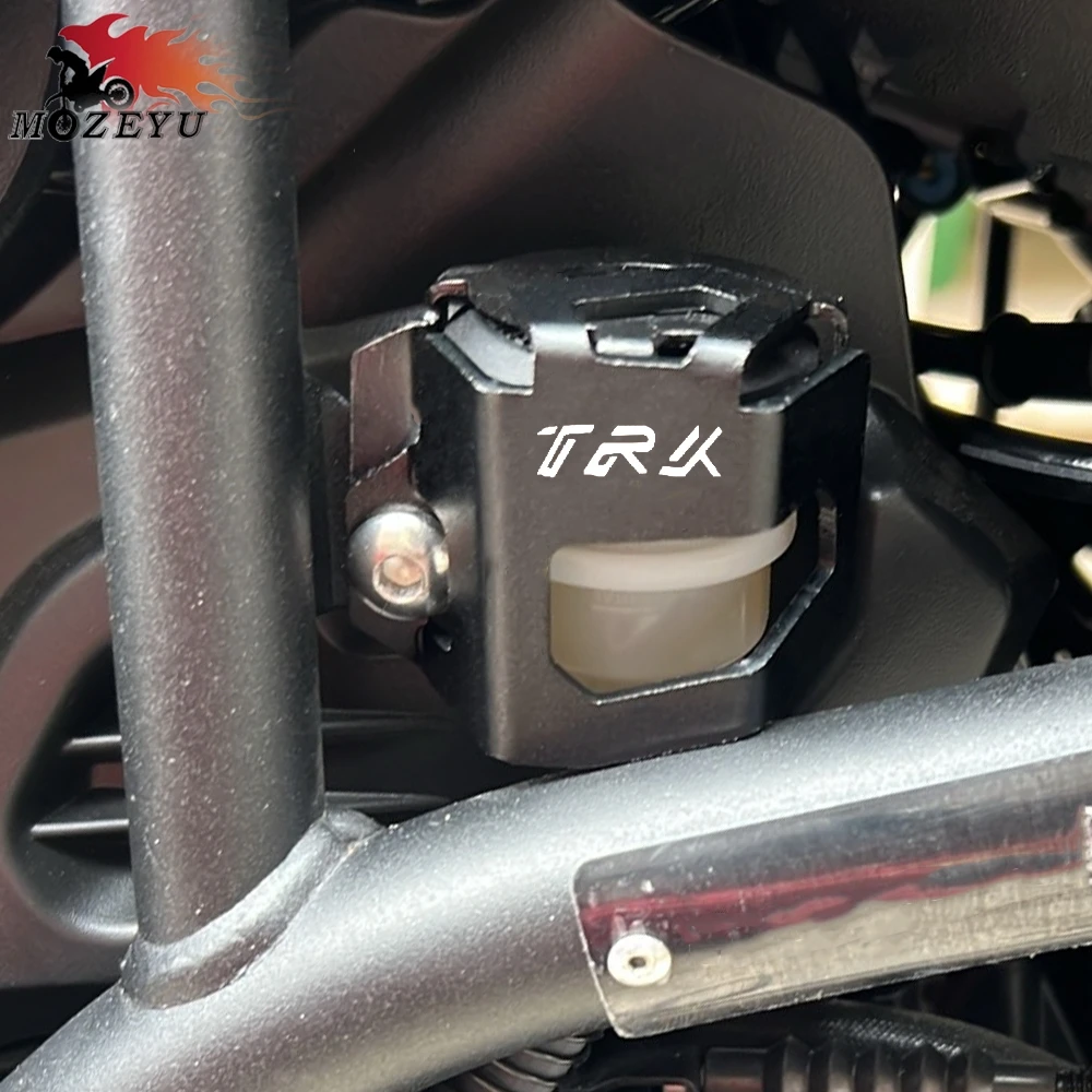 

TRK502X Motorcycle Accessories Rear Brake Fluid Reservoir Protector Guard Cover For Benelli TRK502 TRK 502 X 502X 2018 - 2024