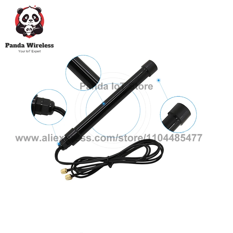 في الهواء الطلق مقاوم للماء 4G GPS اثنين في واحد 4G + هوائي GPS نشط أومني FPR هوائي إشارة الداعم مكبر للصوت لمحطة قاعدة البوابة #5