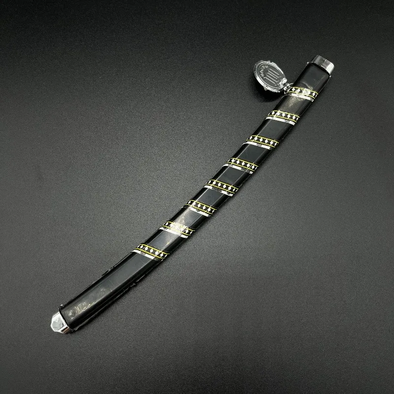 34 cm/13,39 pollici Katanas giapponesi in plastica Anime Periferiche Modello samurai con fodero Puntelli Regali di compleanno Ornamenti Display Artigianato