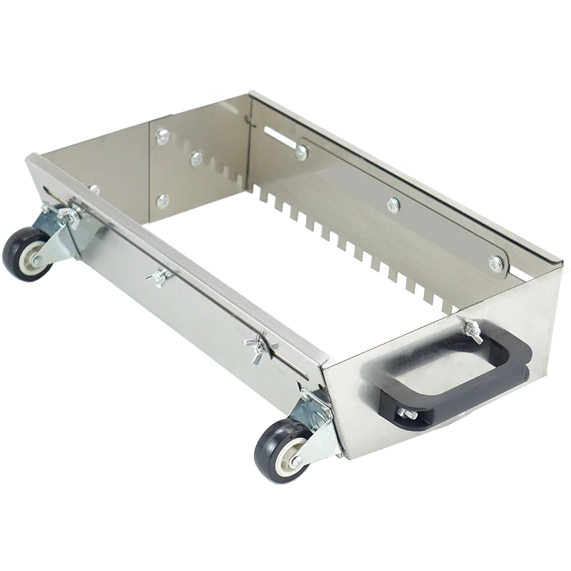 Pente de almofariz entalhado quadrado ajustável, 400-800mm, para aplicação rápida e igual de adesivo no chão