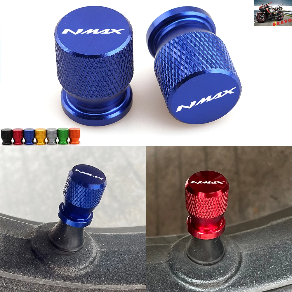 

For YAMAHA NMAX N-MAX 155 NMAX125 Tyre Valve Cap Accessories CNC Aluminum Wheel Air Port Cover
