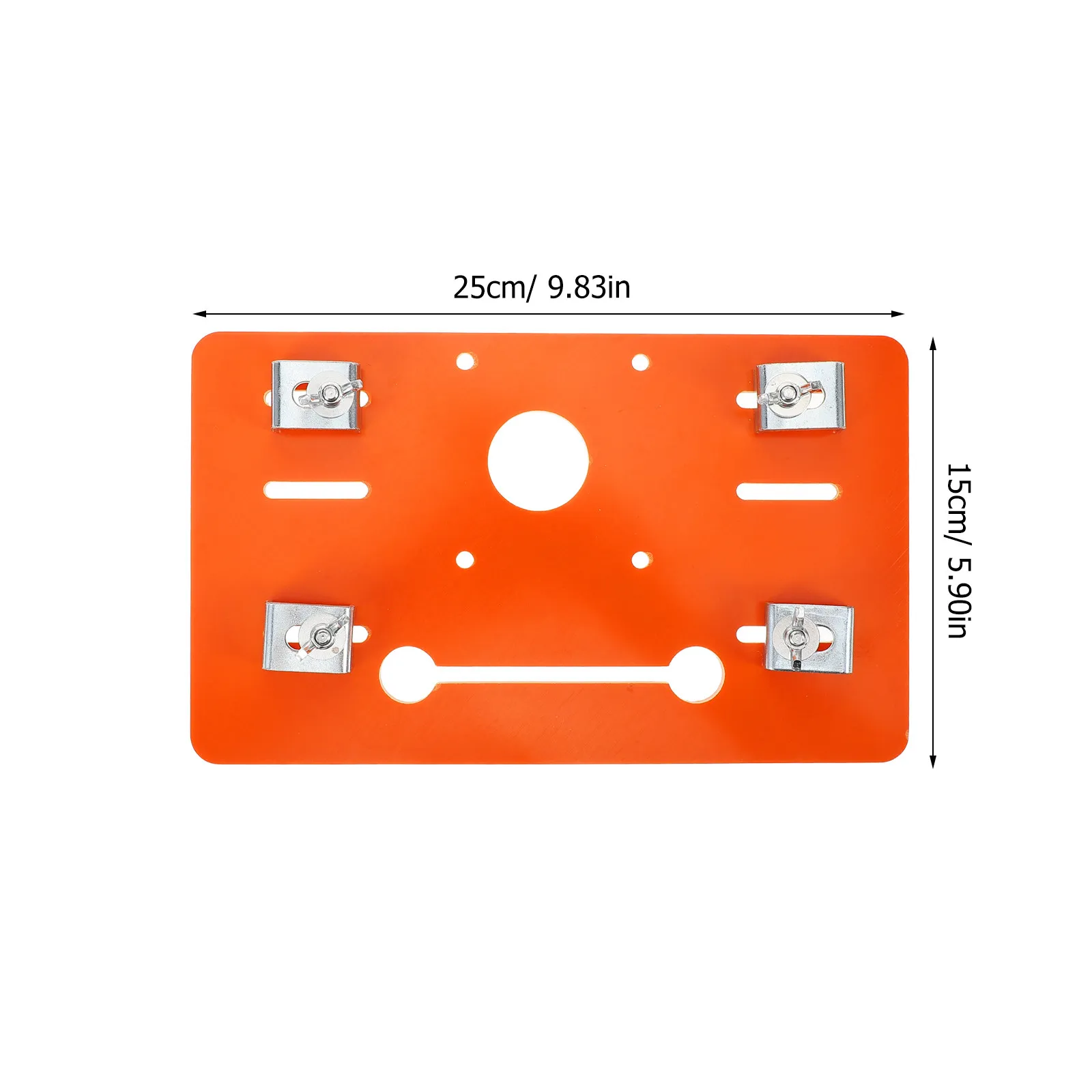 1Set Cutting Machine Bottom Plate Circular Saw Guide Rail Heavy Duty Smooth Dust Protection for Woodworking Cutting
