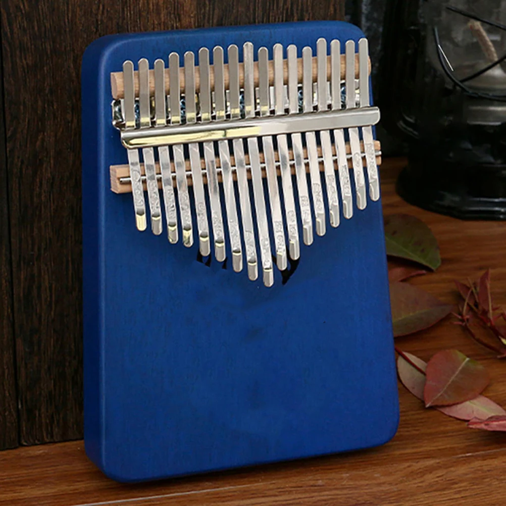 

2 set Kalimba 17 Keys Replacement Kit Professional Accessories Thumb Piano Metal Keys Saddle Tuning Tools Included