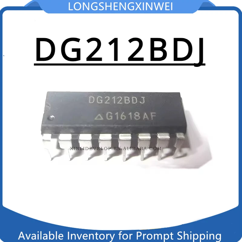 1PCS New Original DG212BDJ DG212DJ DG212 Direct Plug DIP-16 Analog Switch Integrated Circuit