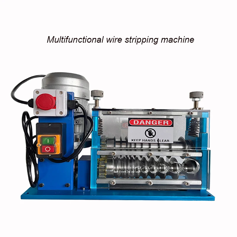 Electric Wire Stripping Machine 1-38mm Cable Stripper Copper Peeler For Copper Aluminium Wire Recovery