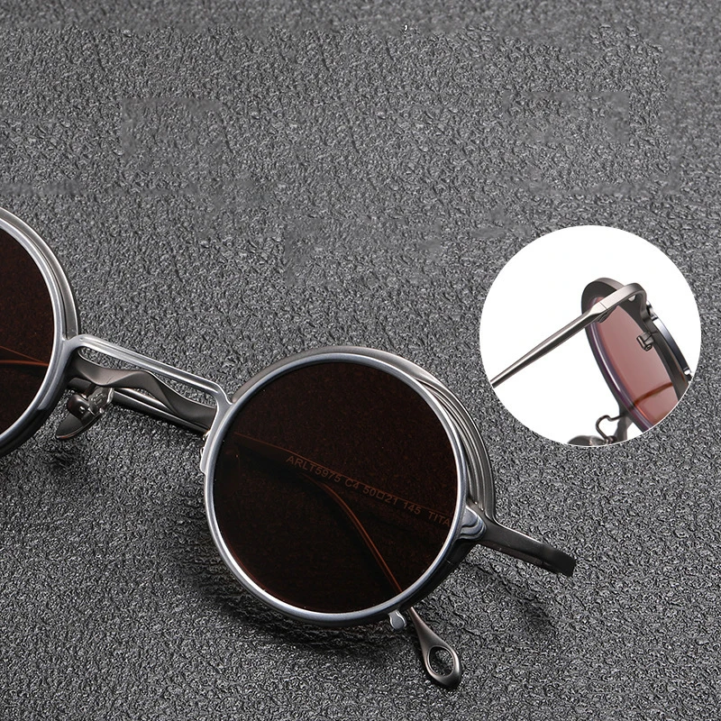 New Retro Round Literary Pure Titanium Glasses Frame Men High Quality Fashion Myopia Reading Women Personalized Eye Glasse