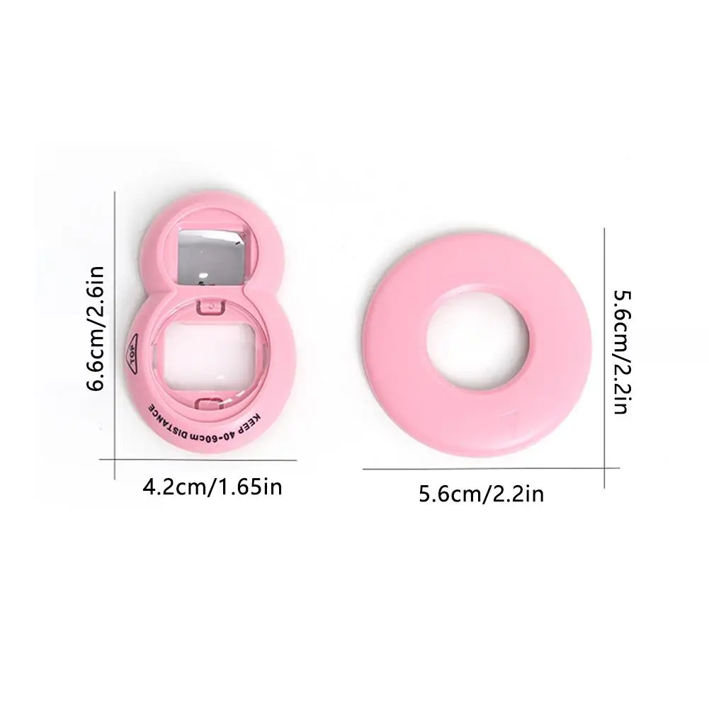 For Instax Mini SE Selfie Filters Colorful Photography Supply Assist Circle Lens Accessory For Fujifilm Instax Mini SE/mini 7+