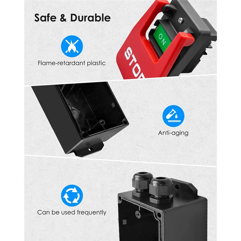 B08B-Dual Voltage Paddle Switch 120V/220V/380V Dual Voltage Paddle Switch Paddle Switch