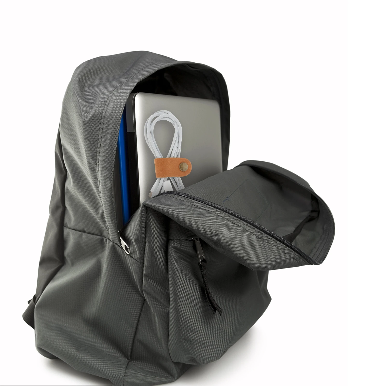 

FELTECHELECTR 5Pcs Cable Organizer Cord Wrap for Charging Cables Wire Management Ties Household Use Practical Straps