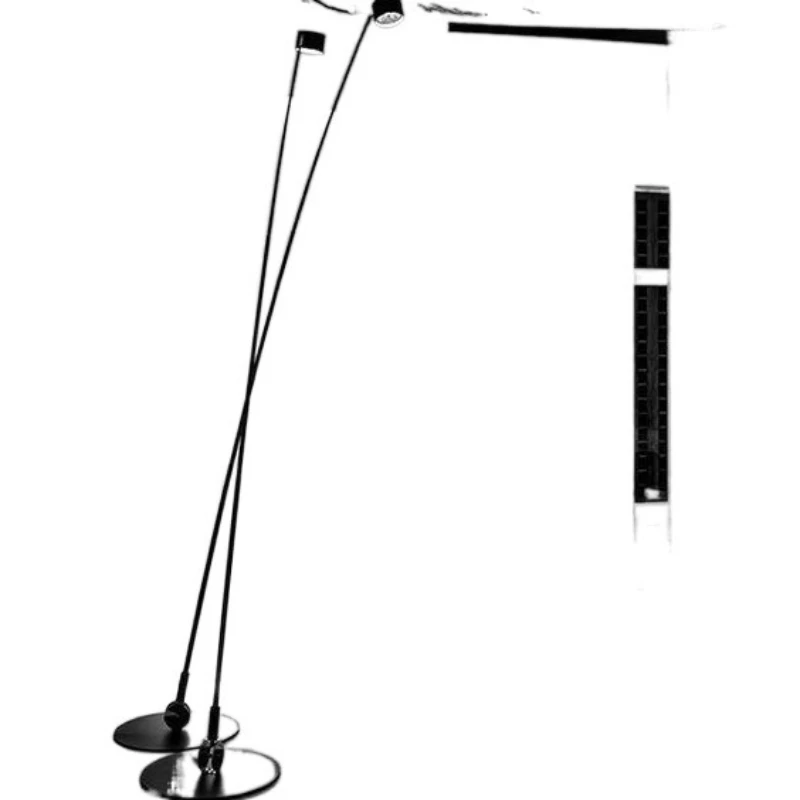 

Modern Simple Creative Floor Lamp Living Room Bedroom Study Nordic Desk Lamp Metal Light Luxury Floor Lamp