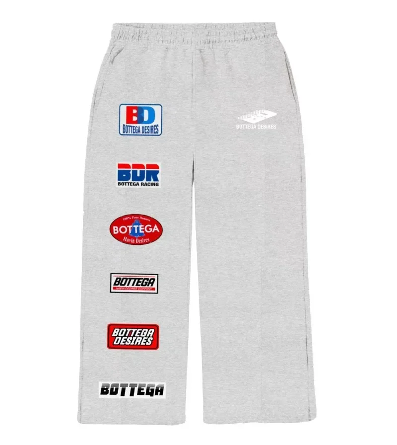 

new Y2k Harajuku Europe and America retro letter printed men's pants wide leg pants fashion Harajuku trend brand loose sweatpant
