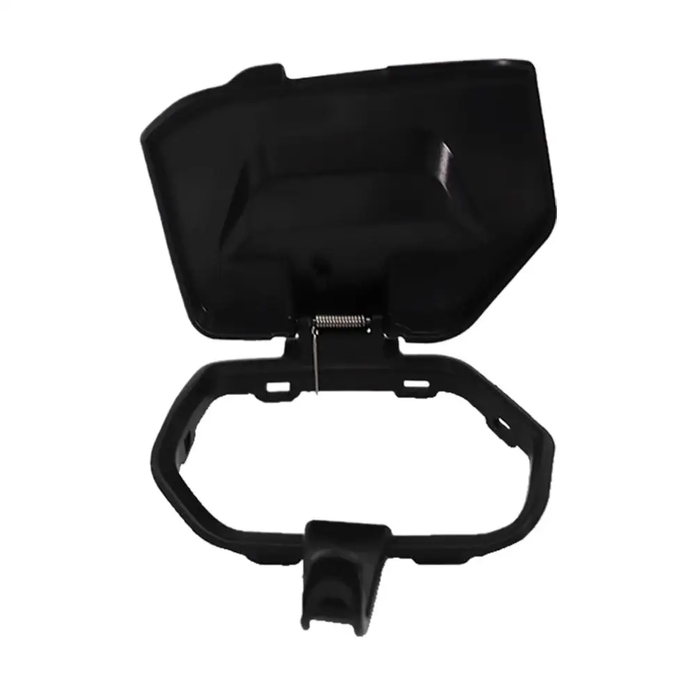 ل NMAX155 V2 2025 سنة غطاء تخزين مقاوم للماء غطاء الجيب ABS ترقية جيب جانبي مع قفل مضاد للسرقة وخطاف معلق #5