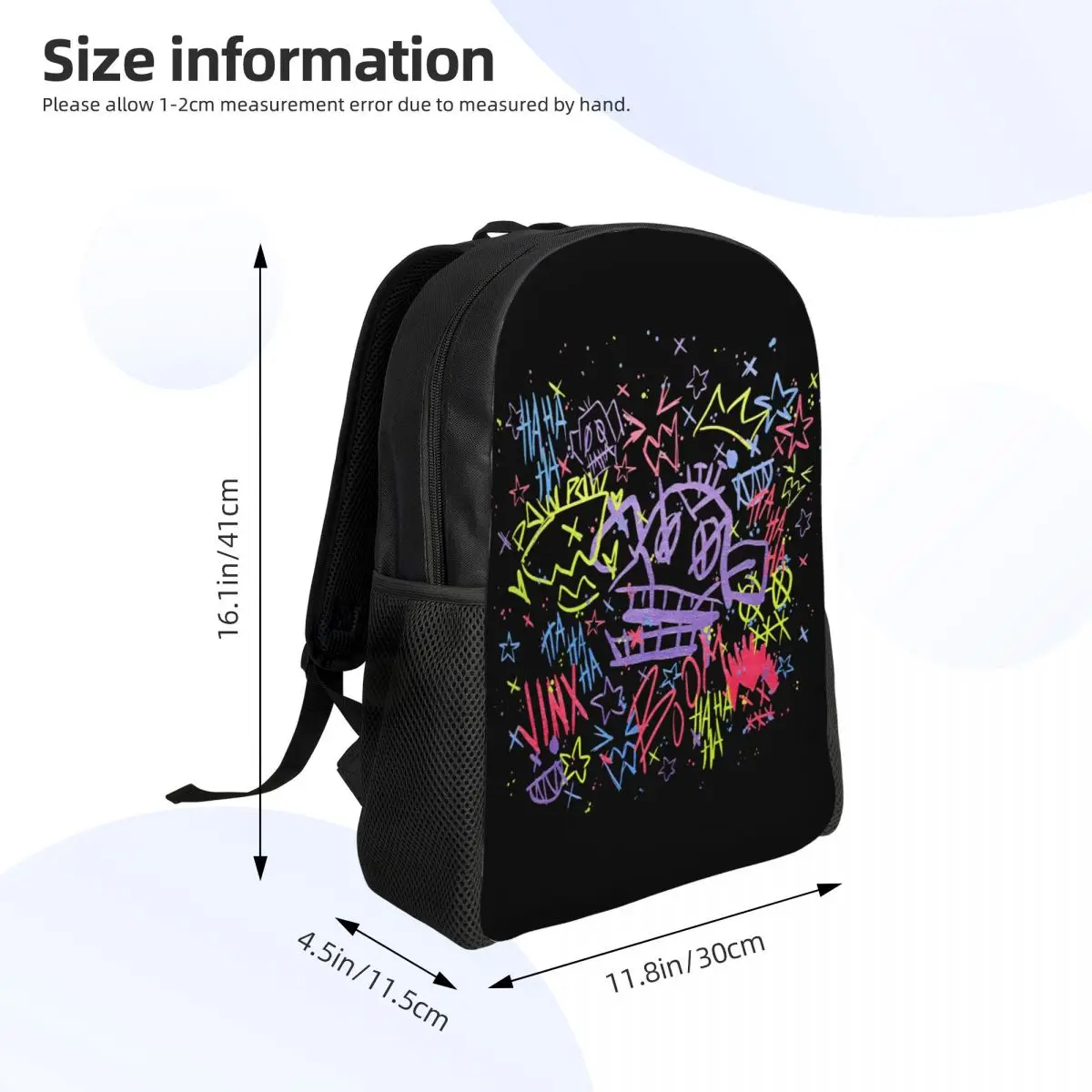 Arcane Jinx Game Toddler Backpack for Kids Boys Girls Backpacks Cute Kindergarten Child School Bag