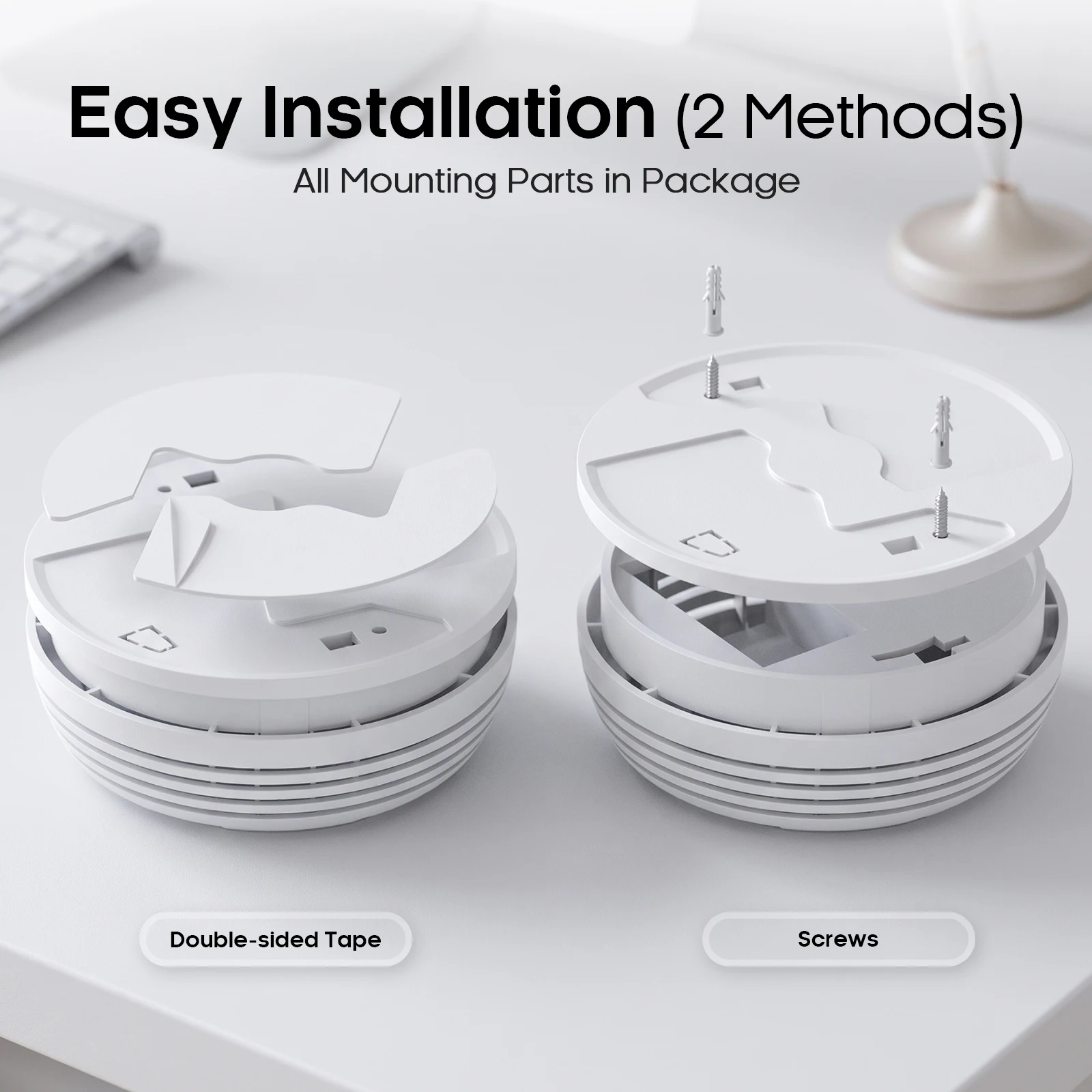 Detector de humo con sensor de - Smoke Alarm 10 Year Battery reseña y precio