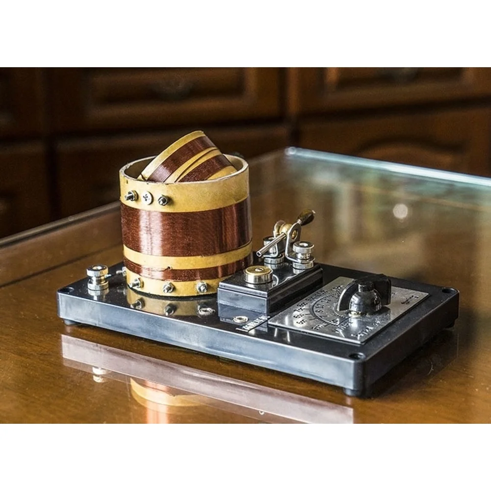 For crystal Radio Tuning Kit for Hobbyists Includes Metal Casing 20x12x12cm and Optimized High Impedance Audio Output