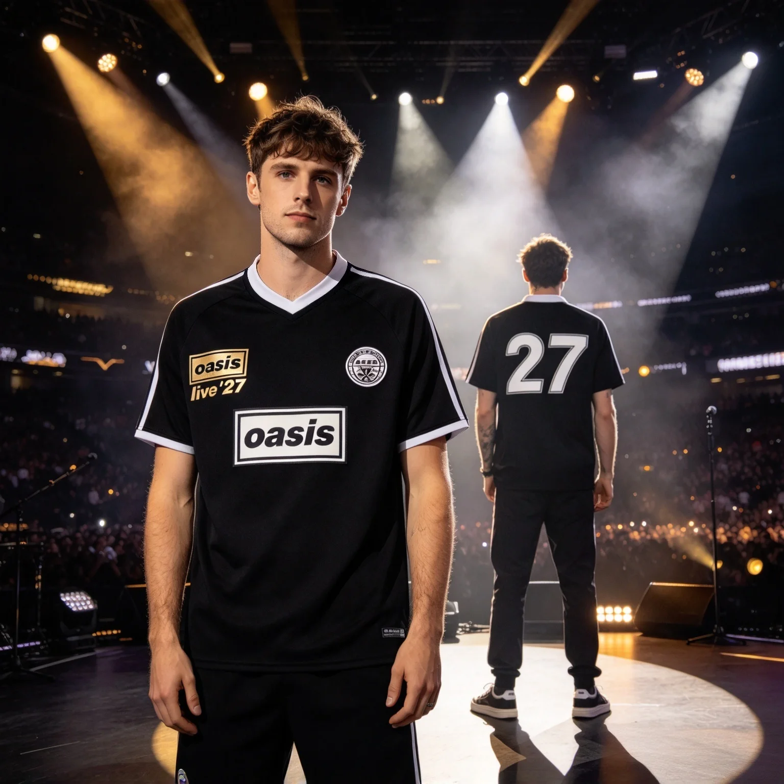 Oasis Live 27 World Tour 2026 New Quick-dry Breathable Top Adult T-shirt Summer Vintage Casual Best Seller tee