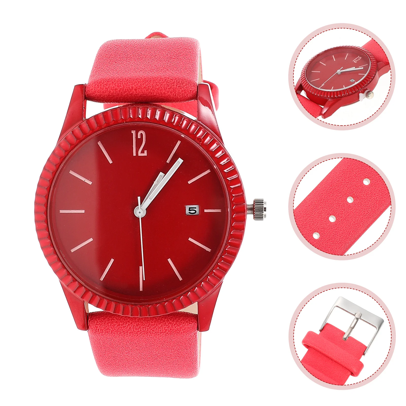 Watch Quartz Woman Ladies Watches for Women Button Adjustable