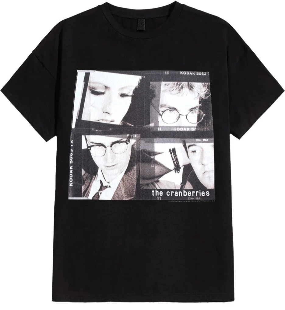 

The Cranberries Zombie Golden Graphic Print Men's and Women's Loose Short Sleeved T-shirts Are Casual and Luxurious Clothing For