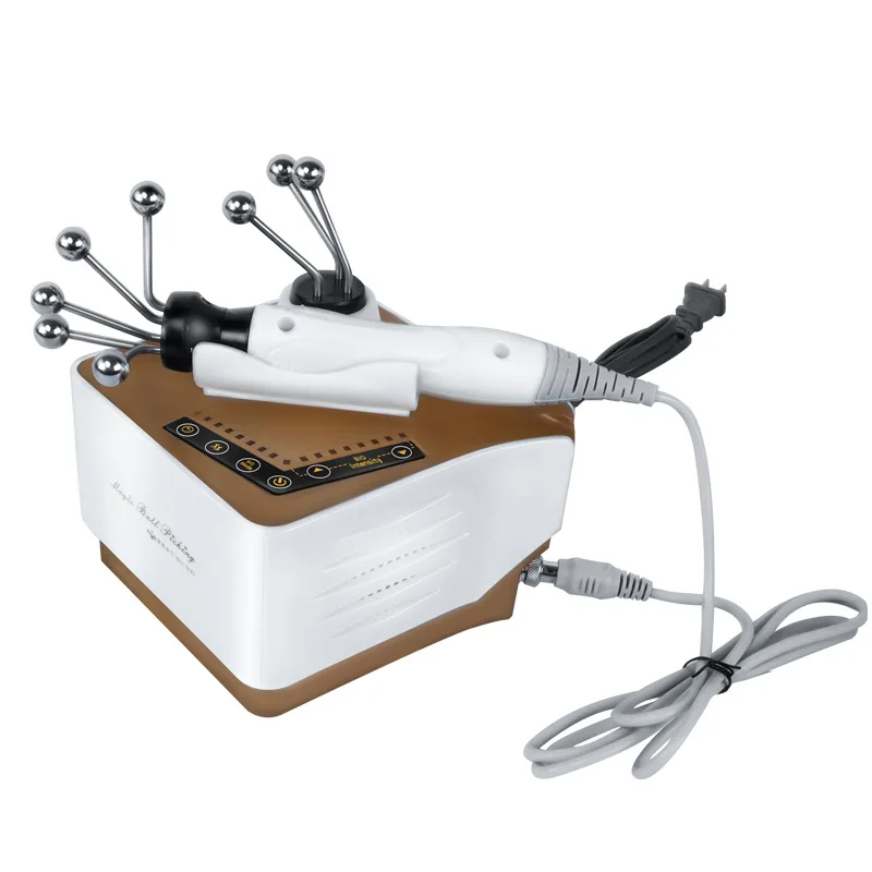 เครื่องนวดหน้าแบบลูกบอลวิเศษ ไมโครเคอร์เรนท์ ยกกระชับผิวหน้า เครื่องมือความงามระดับมืออาชีพ สำหรับการดูแลผิวหน้า