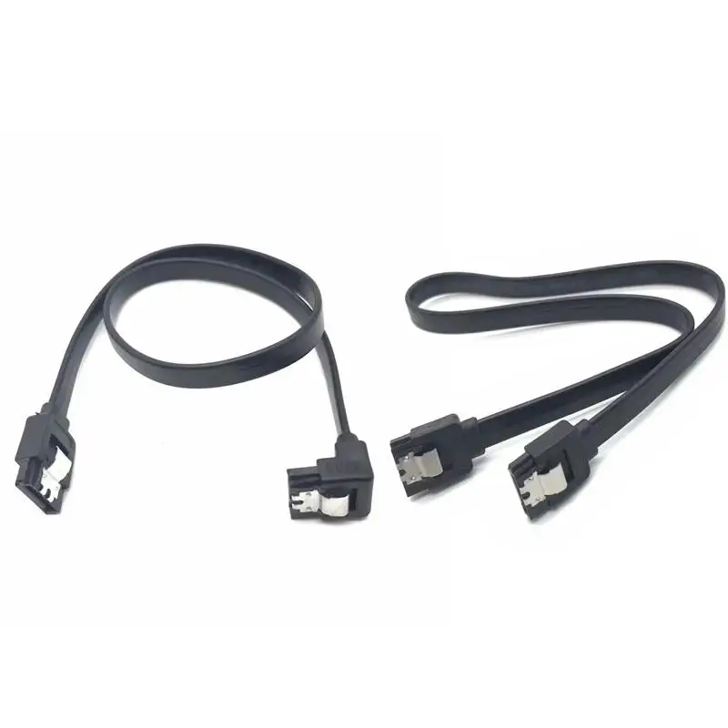 SATA III Cable SATA 3 Cable Straight Bend HDD SSD Cable Super Quick Transfer Wire For Cd Driver Writer HDD Hard Disk Cable Cord