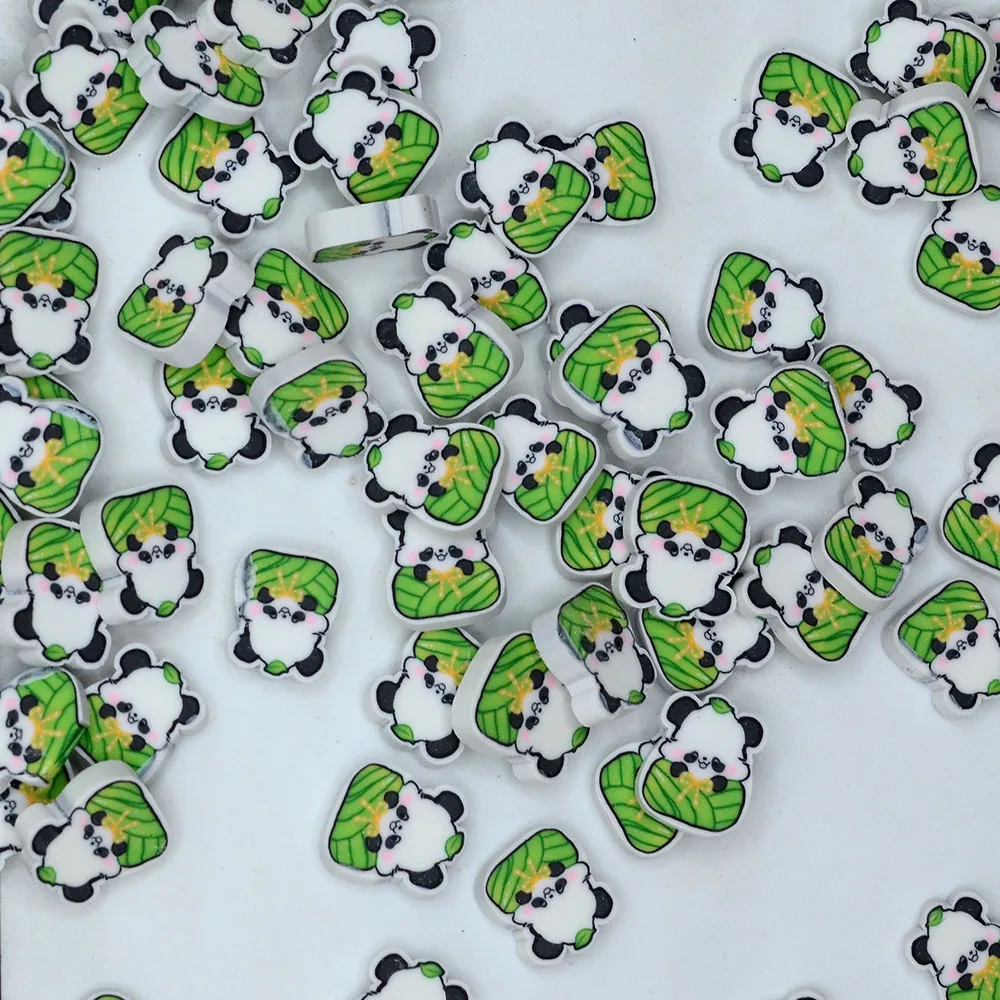 500g/lot Polymer Hot Clay Slices Sprinkles Lovely Pig Sushi Dog Astronaut Confetti for Crafts Making, DIY