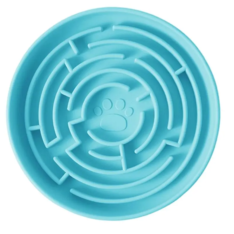 ABYN-Anti-Choking Slow Feeder Bowl For Dogs & Cats, Non-Slip Base, Dishwasher Safe, Promotes Healthy Digestion