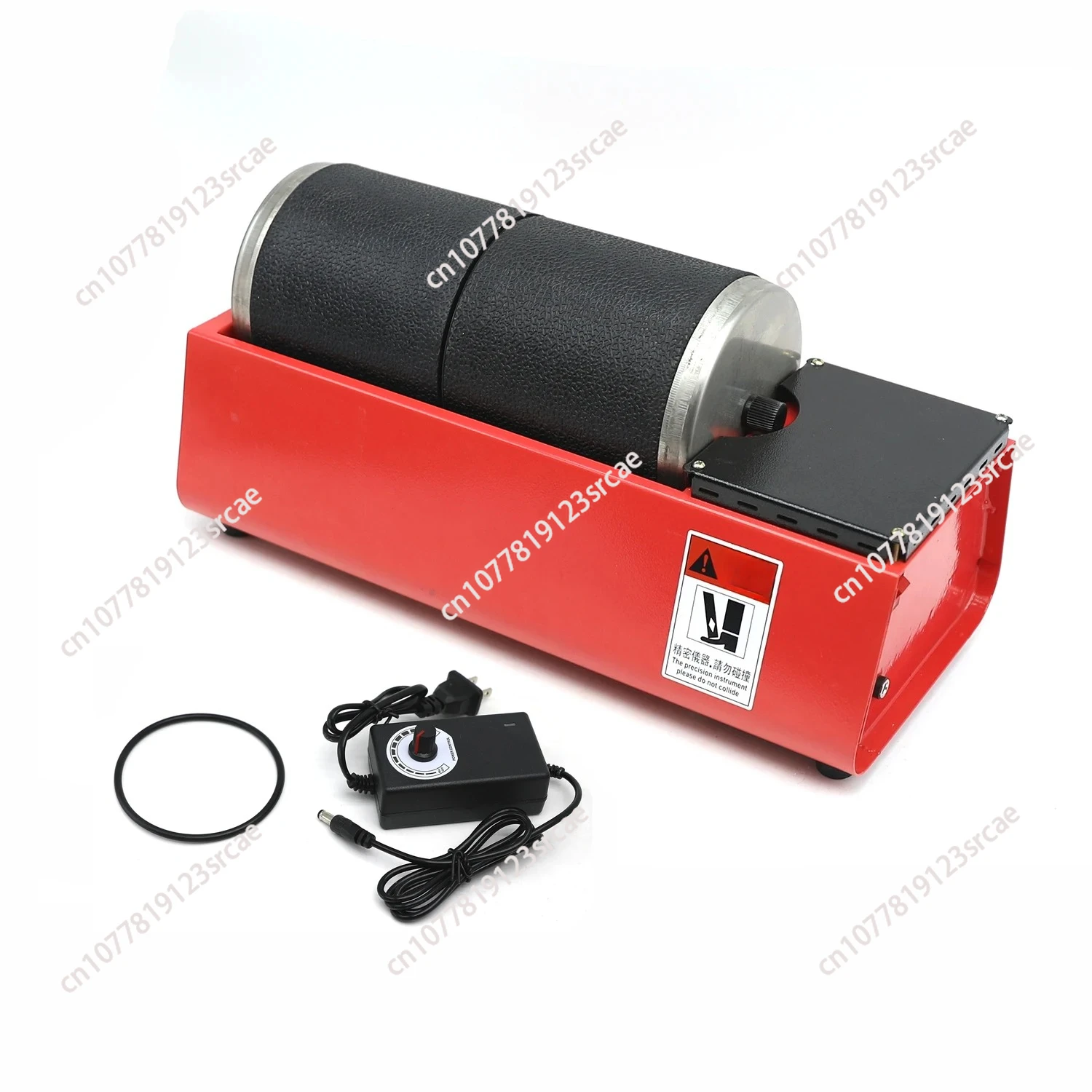 1L Capacity Mini Jewellery Rotary Polisher Jewelry Tumbler Polishing Machine with Glass Barrel for Gold Silver Jade Rock - view 3