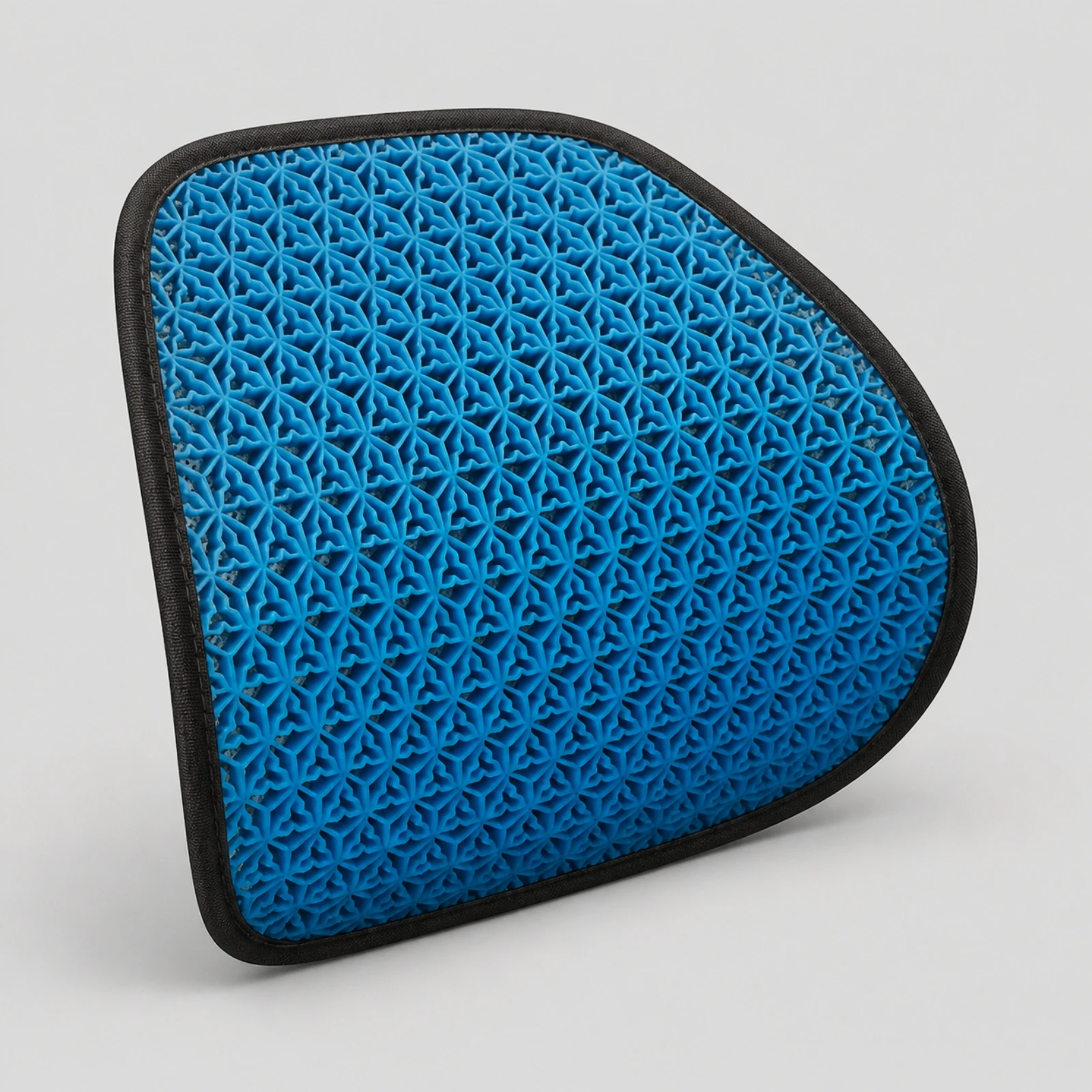 Gel Lumbar Support Cushion Ergonomic Gel Back Cushion Back Support Pad Posture Improving Backrest Comfortable for Drivers
