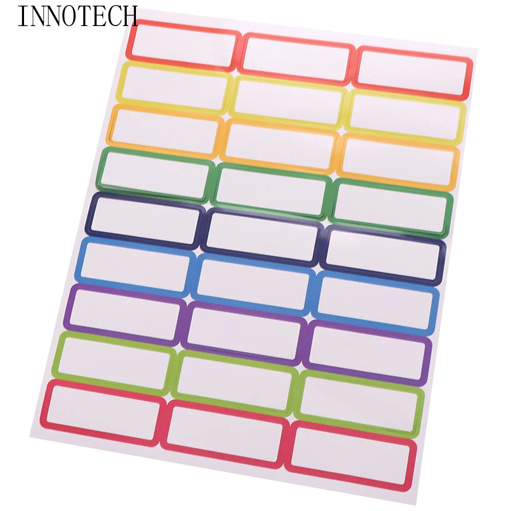 27pcs Durable Erasable Tag Board Square Portable Magnetic Label Whiteboard Convenient Nine Colors