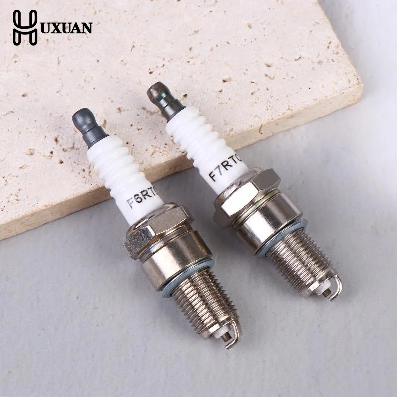 

1 шт. мотоциклетная свеча зажигания F6RTC для PW50 PW80 PW60 LT50 50cc 70cc 90cc 110cc 150cc, квадроциклов, мопедов, скутеров, картов, питбайков