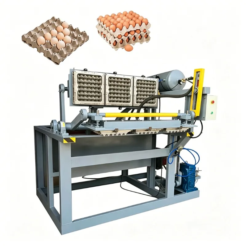 Egg Tray Making Machine Automatic Paper Pulp Molding Machine For Egg Carton Production Line Factory Use