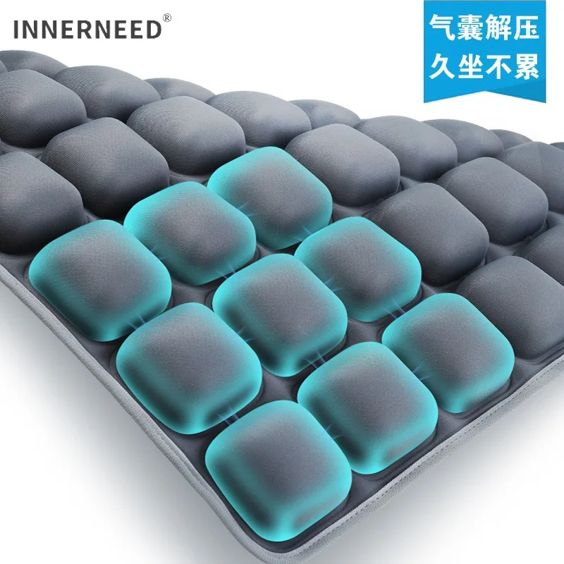 3D Seat Cushion Decompression Inflatable Office Sedentary Chair Non-slip Fart Pad Hip Protection