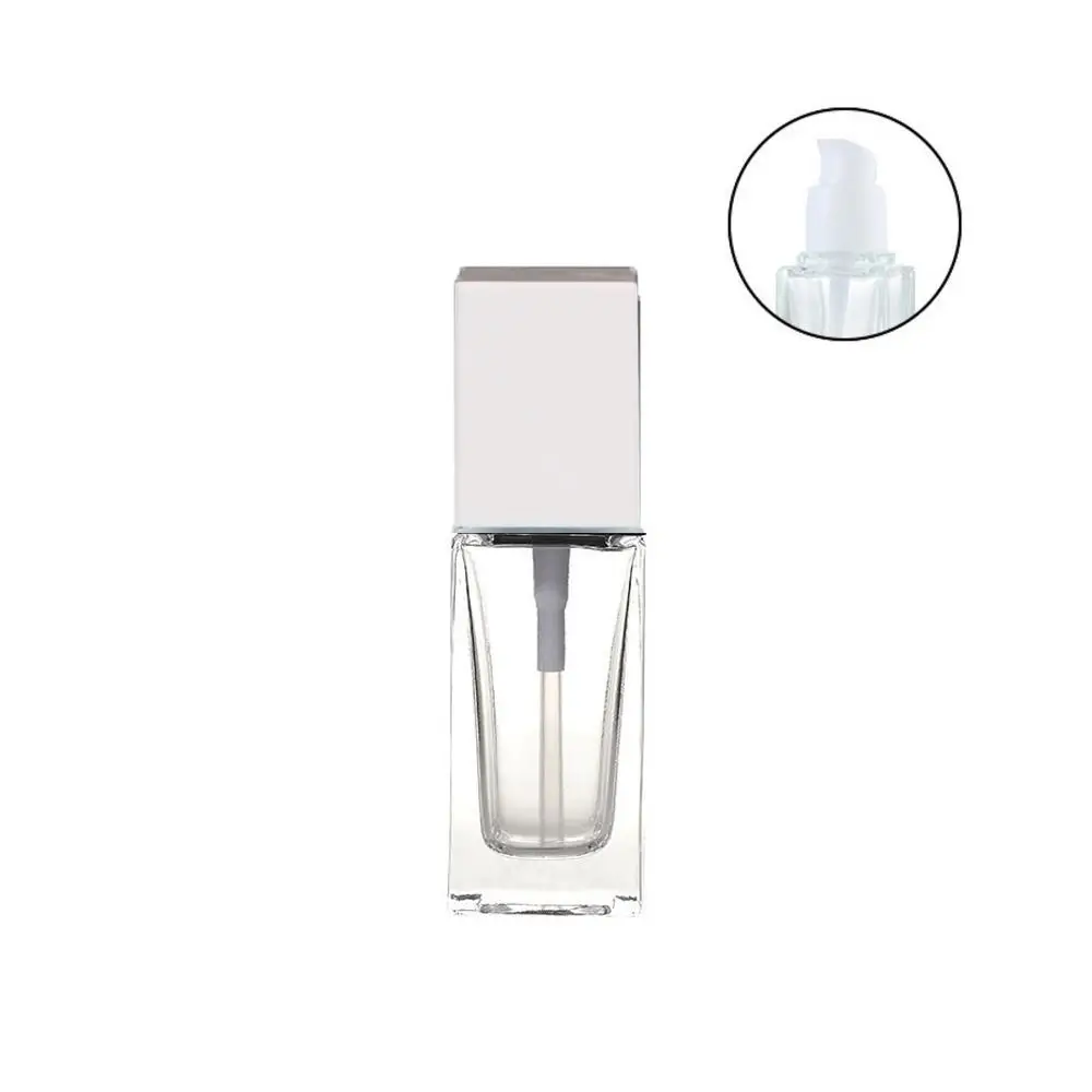 

Mini Sample Repackaging Makeup Cosmetic Container Liquid Foundation Bottle Empty Refillable Bottle Lotion Pump Bottle