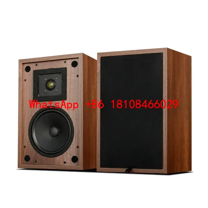 WZ-610 HIFI Bookshelf Speaker Wooden Case Passive None-Battery Lossless Home Theatre Outdoor Party 70W-150W