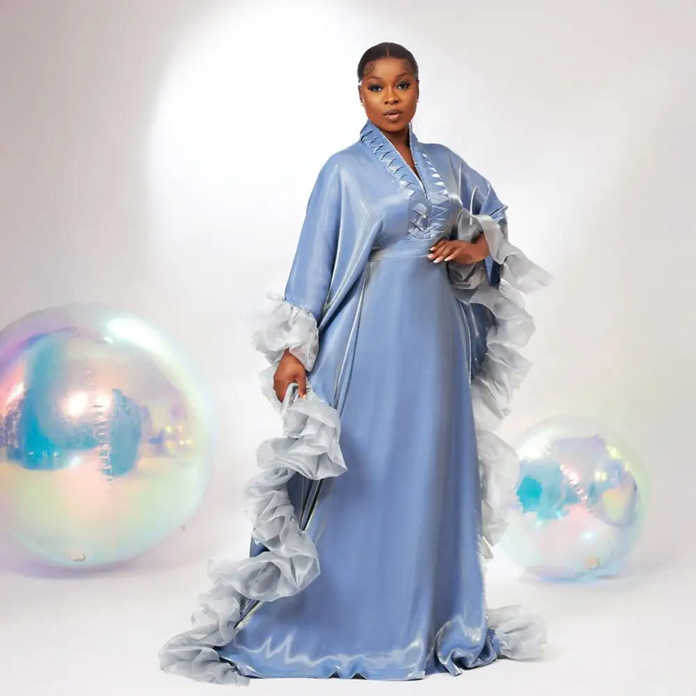 abiti africani di lusso per donna eleganti abiti da festa in tacchino per donna abiti lunghi larghi eleganti di lusso 2025