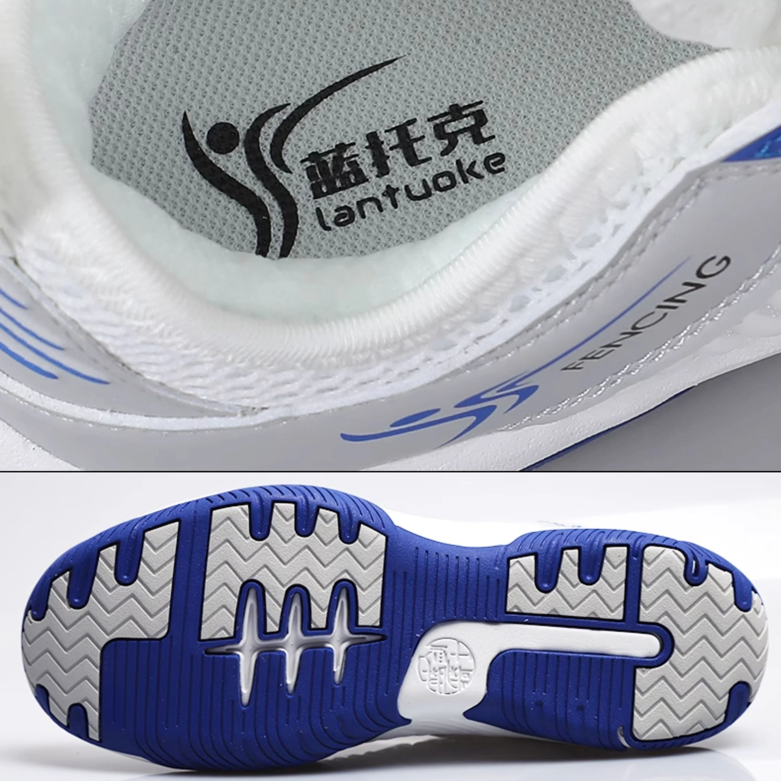 أحذية المبارزة للرجال والنساء أحذية رياضية قياسية للسياج Epee Sabre من رقائق المراوح معدات التدريب غير قابلة للانزلاق ومقاومة للاهتراء