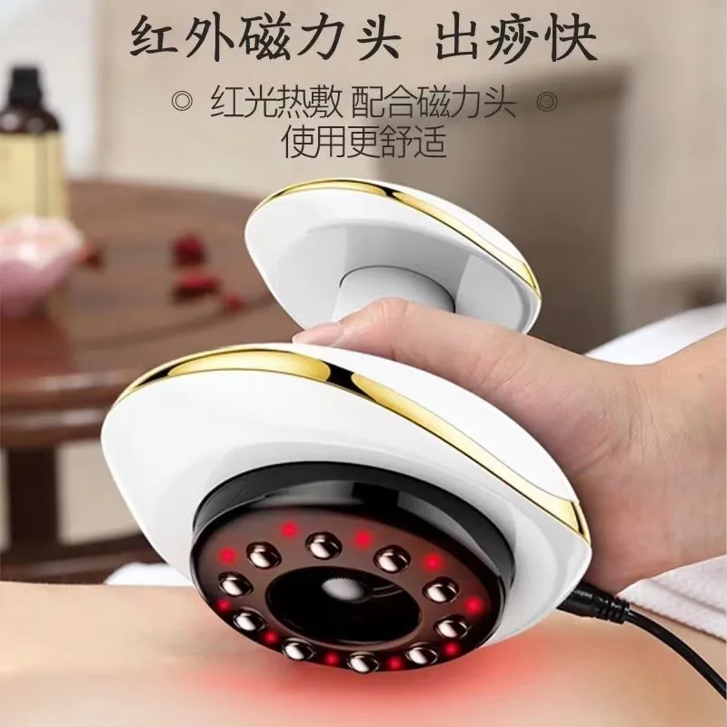 

Beauty device, massage device, cupping device, scraping instrument, electric meridian brush, household abdominal massage