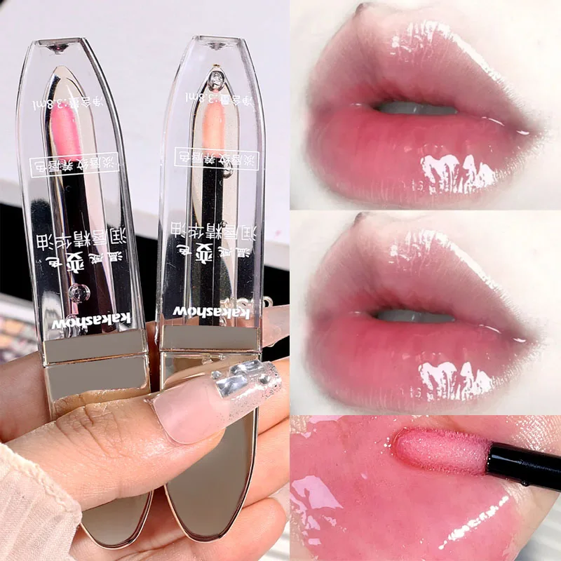 Color Changing Lip Oil Makeup Moisturizer Lasting Anti-dry Lip Balm Anti-cracking Rose Colored Liquid Lipstick Lip Care Cosmetic