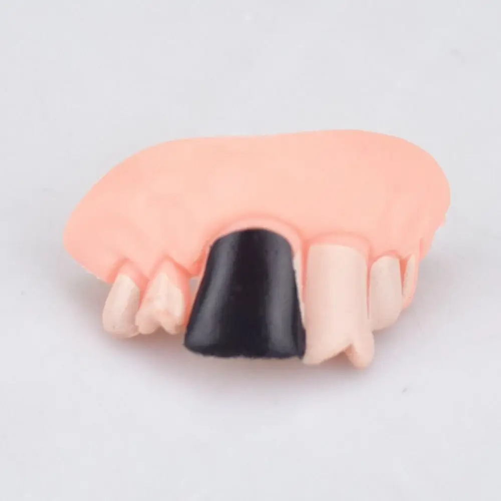 Denture Gags Funny Dentures 10 Style Shocker Fake Denture Teeth Rubber Funny Ugly Fake Teeth Halloween Decor Prop