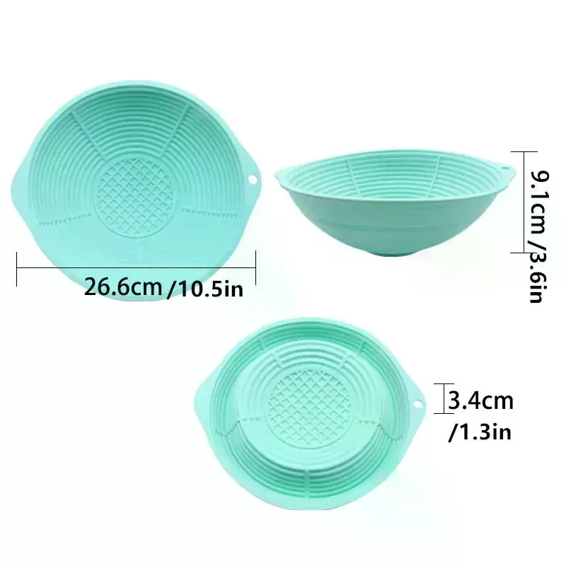 フェイシャル用ポータブルフェイスアイスバスボウル、折りたたみ式アイスフェイシャル洗面器、フェイシャルスキンケアツール、家庭旅行用