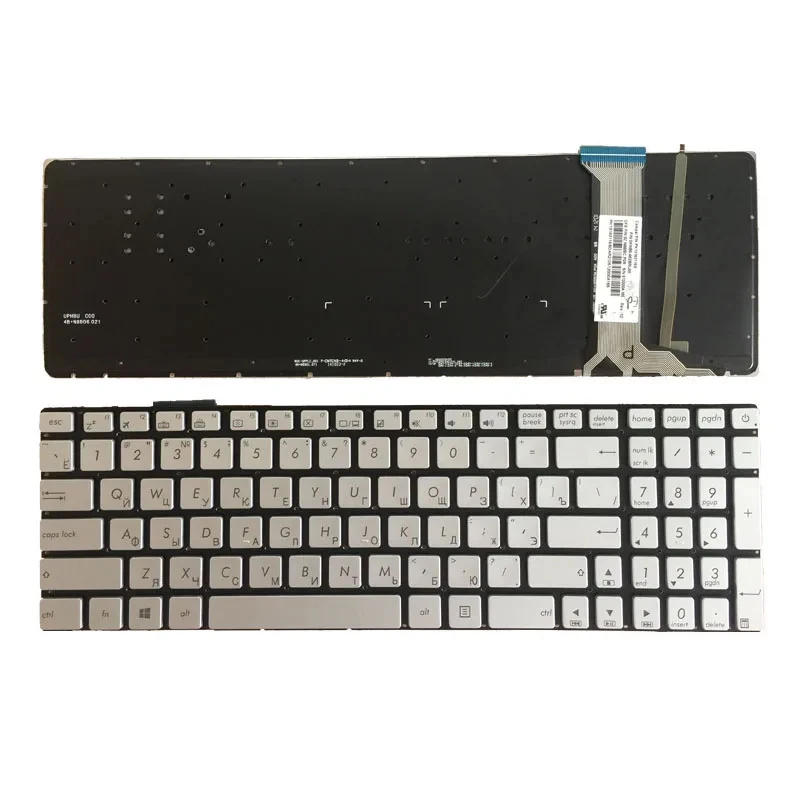 Russian Backlit Laptop Keyboard For Asus GL552 GL552J GL552JX GL552V GL552VL GL552VW N551 N551J N551JB N551JK N551JM N551JQ