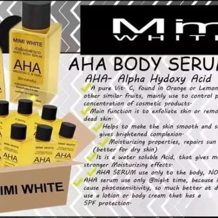 30ML Whitening Body Serum Bleaching Brightening Skin,AHA,Vitamin B,C Bleaching Dark Spot Serum