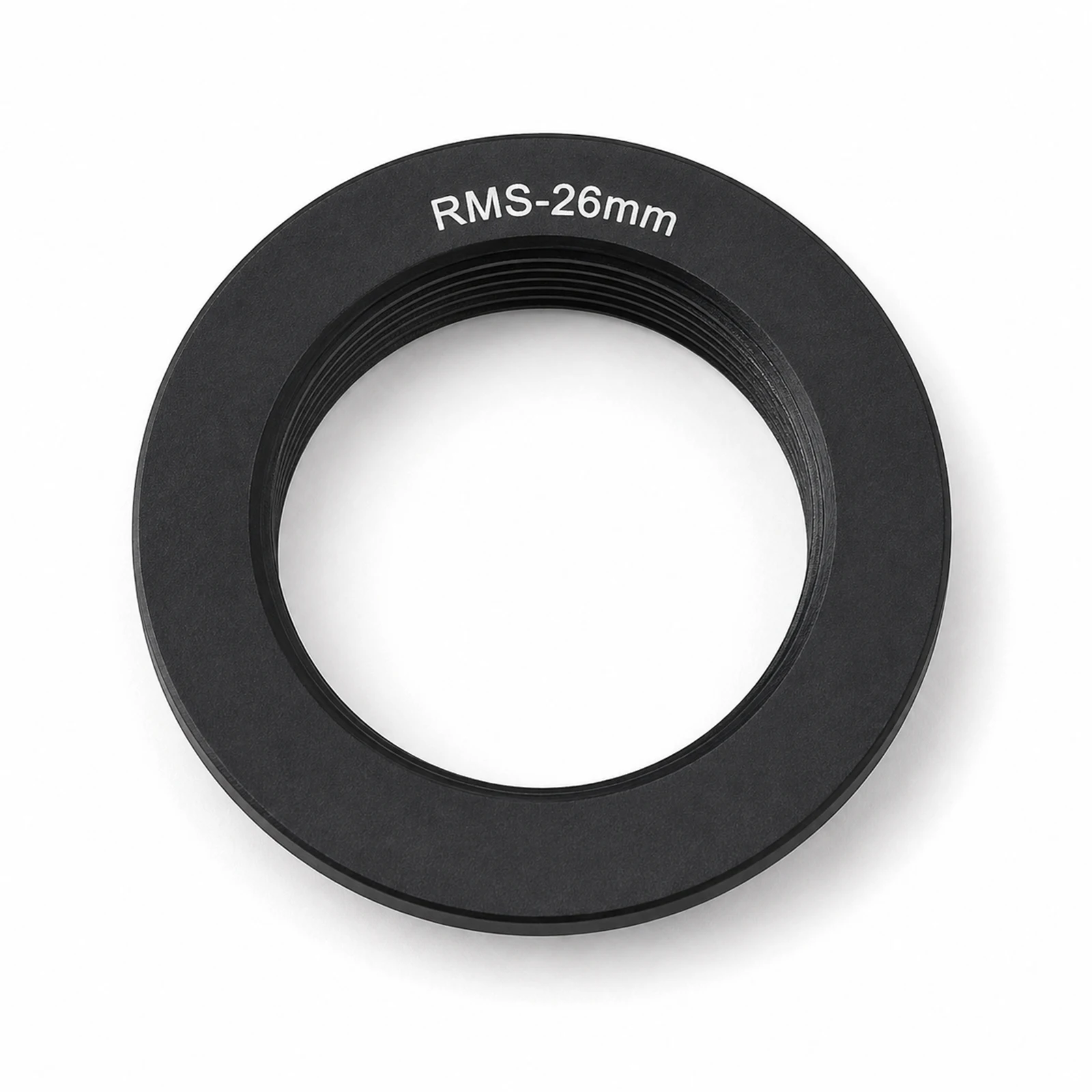 New Lens Adapter Ring RMS Inner Thread To M26 0.75 Outer Thread Conversion Ring Microscope Metal Lens Mount Adapter