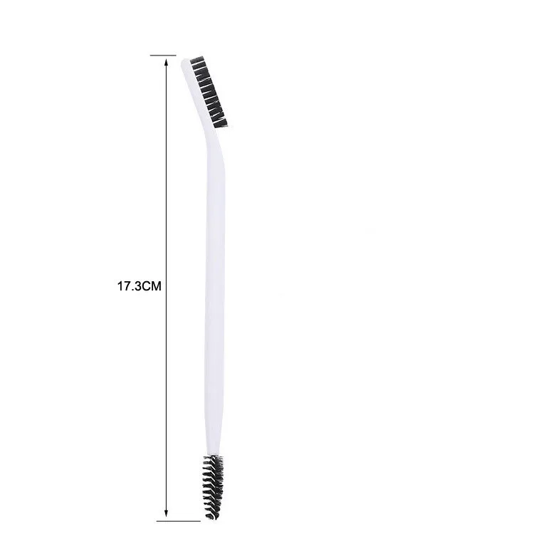 50 Stück benutzer definierte Logo Wimpern Augenbrauen lift Applikator Werkzeug Spoolie Mascara Zauberstab Doppel ende Augenbrauen Wimpern Augenbrauen Make-up Pinsel